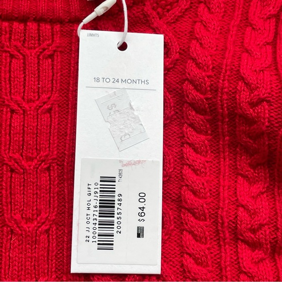 Janie and Jack Knit Sweater Jumpsuit - Picture 6 of 6